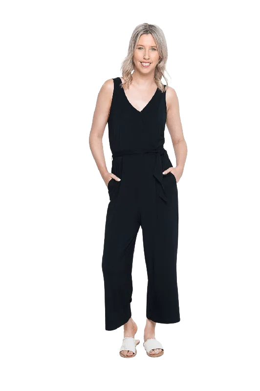 JESSE BREASTFEEDING JUMPSUIT BLACK