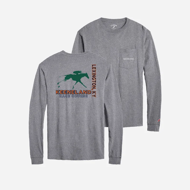 League Keeneland Long Sleeve Pocket Tee