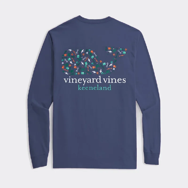 Vineyard Vines Keeneland Icons Long Sleeve Tee