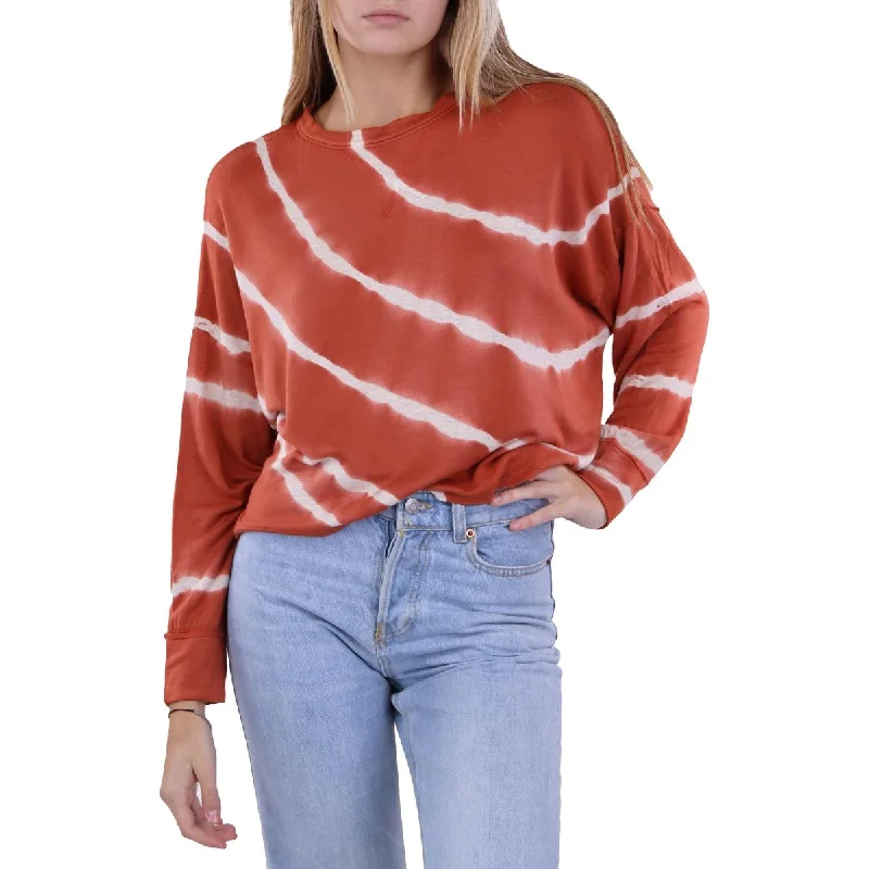 Anthropologie Maronie Womens Pullover Crewneck Crop Top