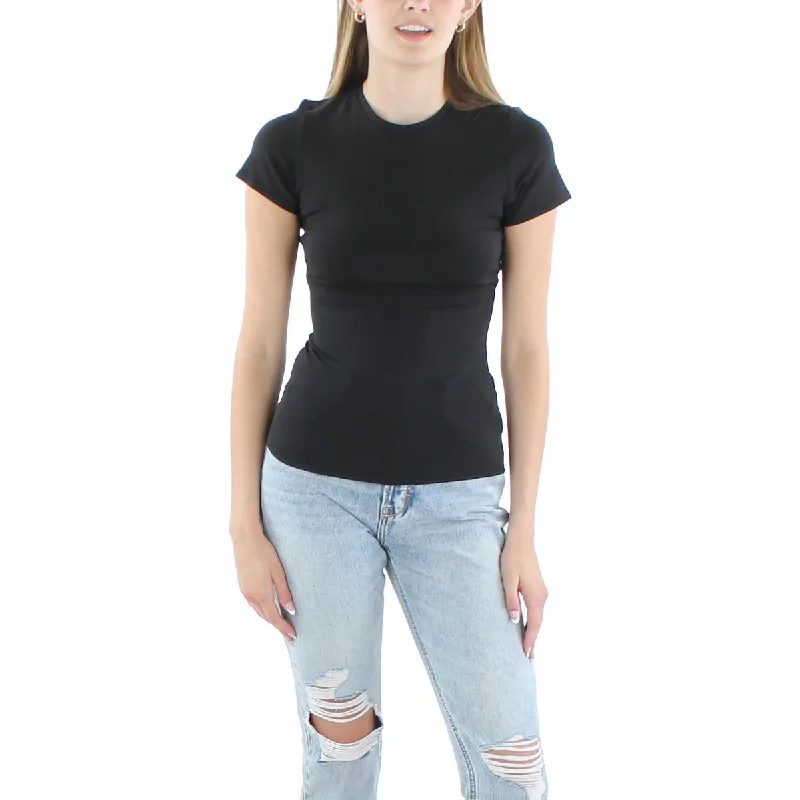 Robin Piccone Womens Solid Nylon Pullover Top