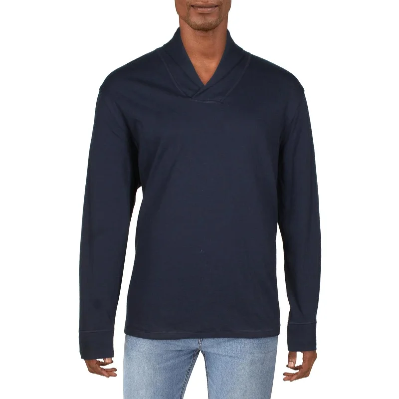 Polo Ralph Lauren Mens Pullover Shawl Neck Sleep Shirt